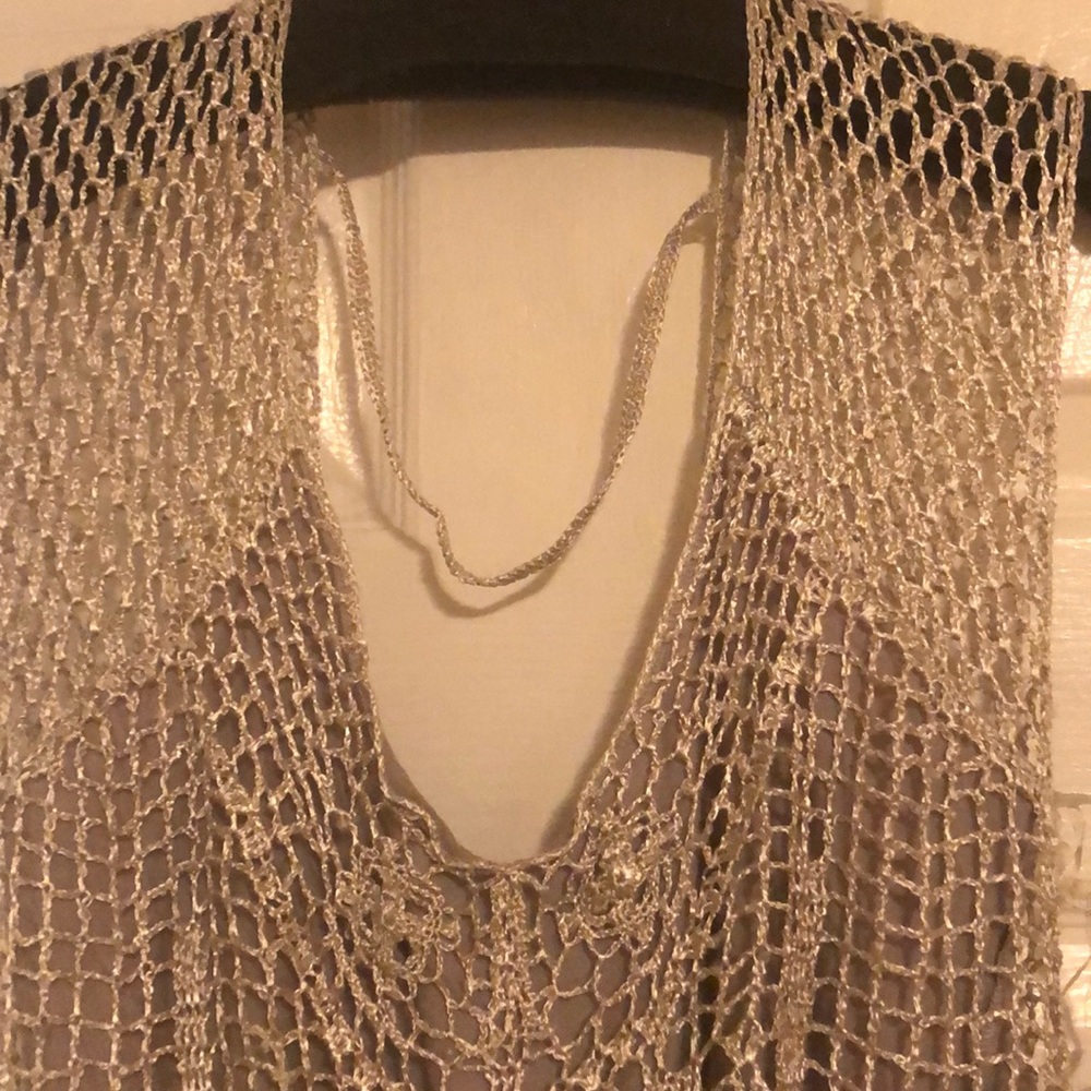 Free People crotcheted dress size medium! BNWT - Picture 3 of 11